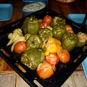 Greek Stuffed vegetables